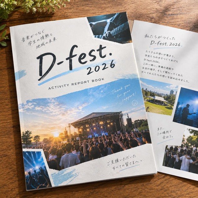 D-fest.2026｜活動報告ブック＋直筆レター