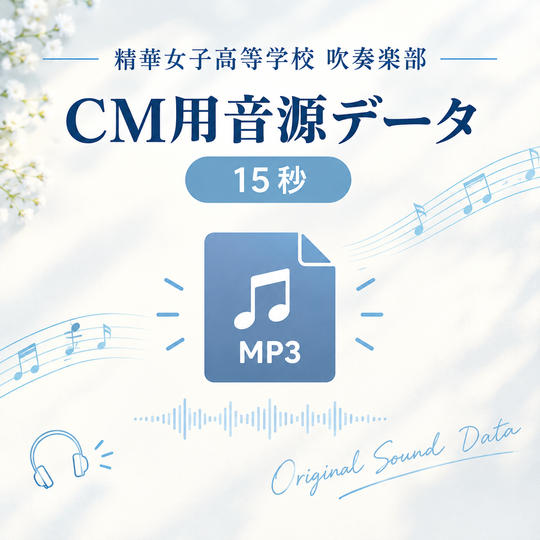 ㉙《企業向け》CM用音源データ(15秒)