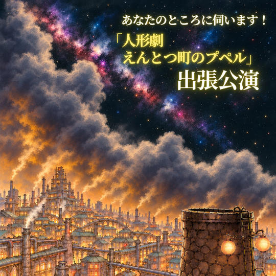 あなたのところへ伺います！「人形劇 えんとつ町のプペル 」出張公演
