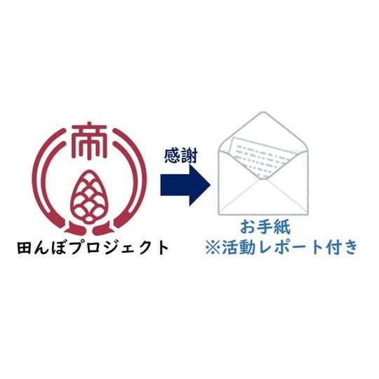 感謝のお手紙と活動レポート