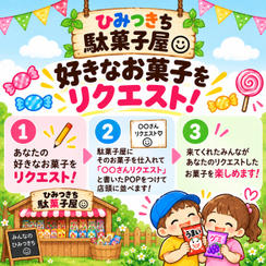 好きなお菓子をリクエストできる券