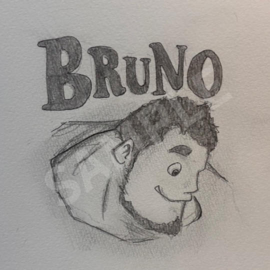【原画】BRUNO(西野亮廣サイン入り)