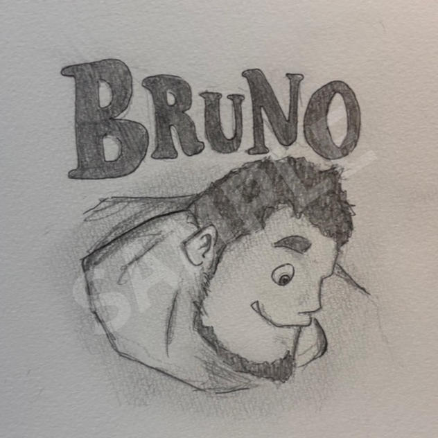 【原画】BRUNO(西野亮廣サイン入り)