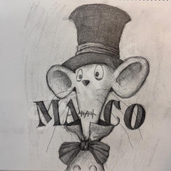 【原画】MARCO(西野亮廣サイン入り)