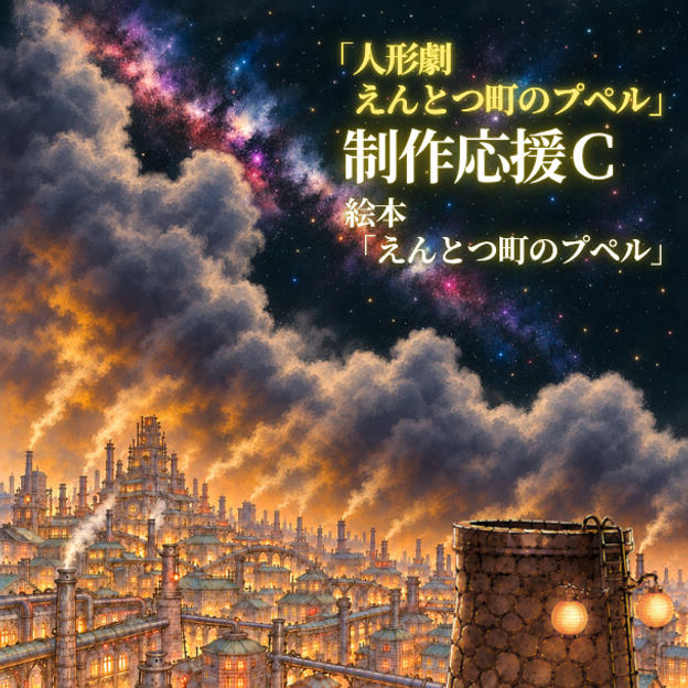 「人形劇 えんとつ町のプペル」制作応援C｜絵本付き