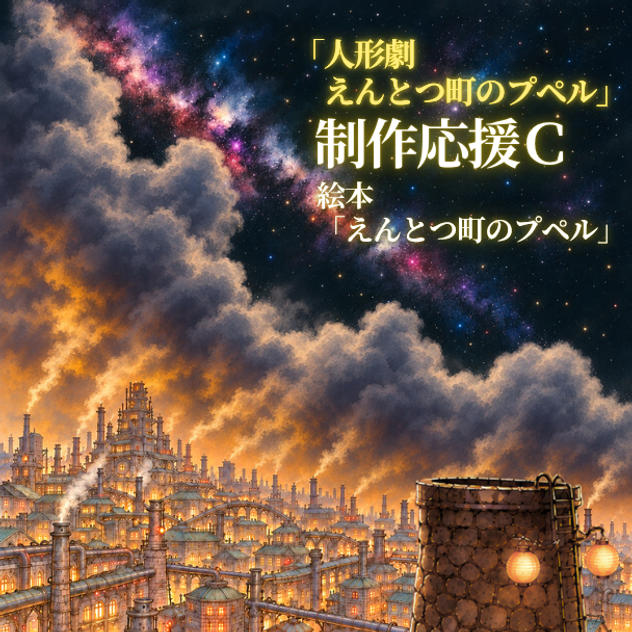 「人形劇 えんとつ町のプペル」制作応援C｜絵本付き