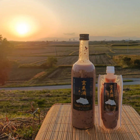 塚本郷産・古代米を使った甘酒＋お礼メッセージ