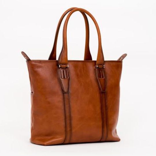 【超早割33%OFF】本革トートバッグ (キャメル)