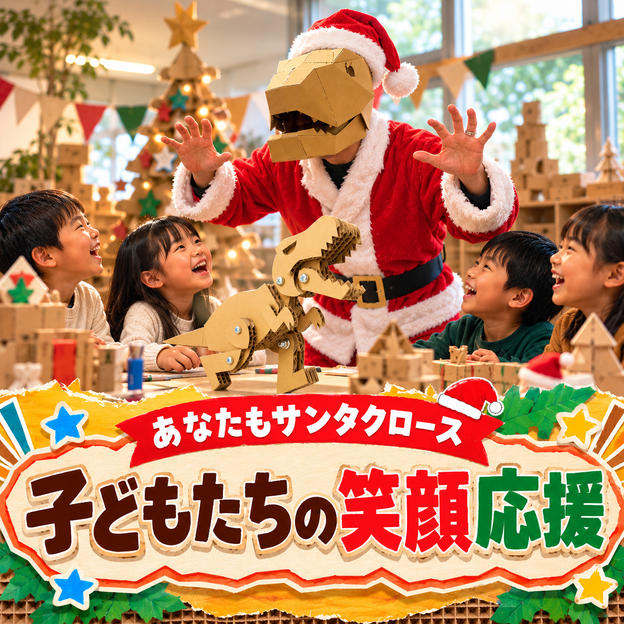 【あなたもサンタクロース】子どもたちの笑顔応援