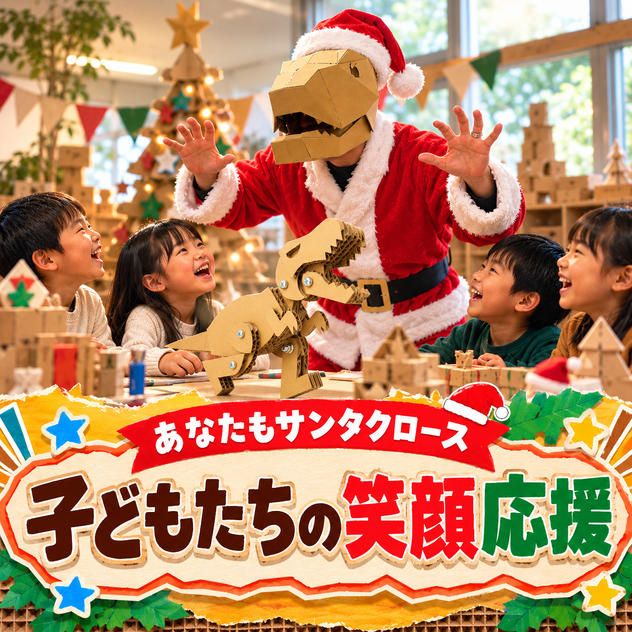 【あなたもサンタクロース】子どもたちの笑顔応援