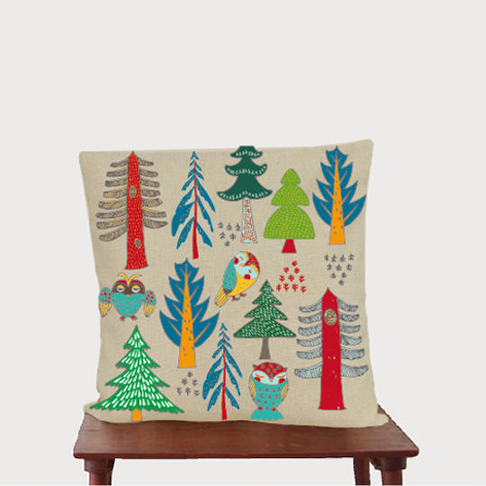 森のクッションTypeD＋プロジェクト参加ありがとうセット