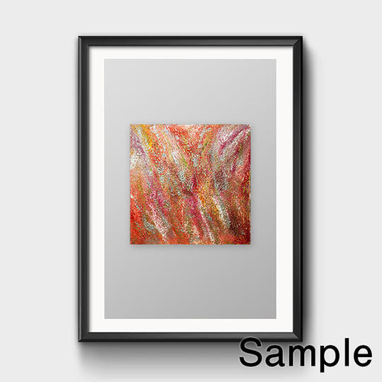 【第二弾・一心】”つながるピース”オリジナル絵画複製ポスターB2サイズ