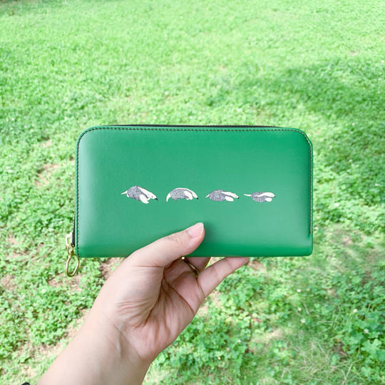 【Creema SPRINGS 20％割引】オリジナル長財布【レディメイド（パターン・カラー固定）】