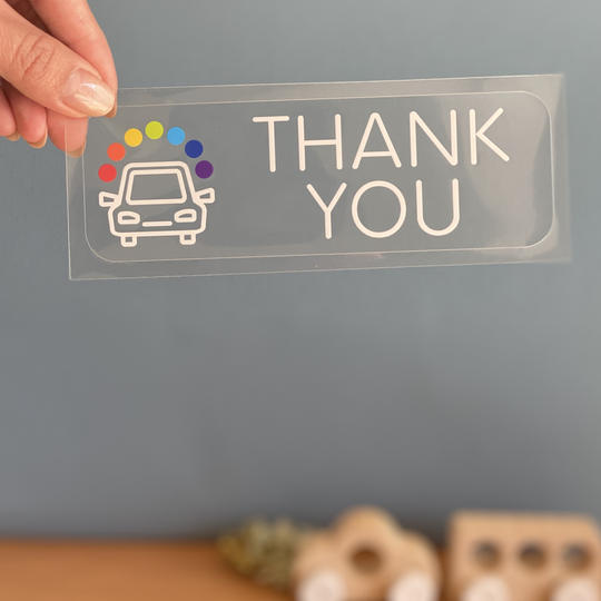 【THANK YOU】シールタイプ　　※送料込