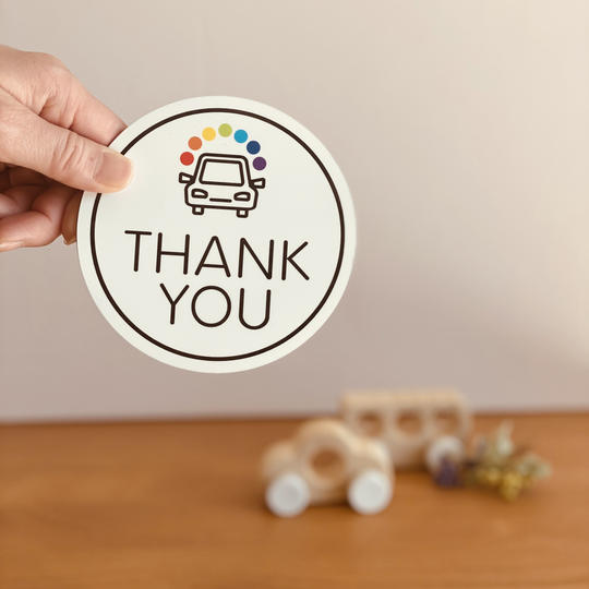 【THANK YOU】マグネットタイプ※送料込