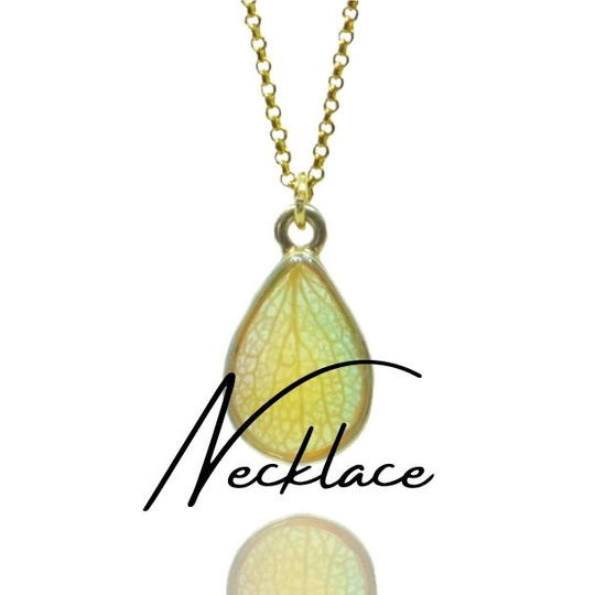 ビタミン果実の雫－大人のドリームキャッチャーネックレス