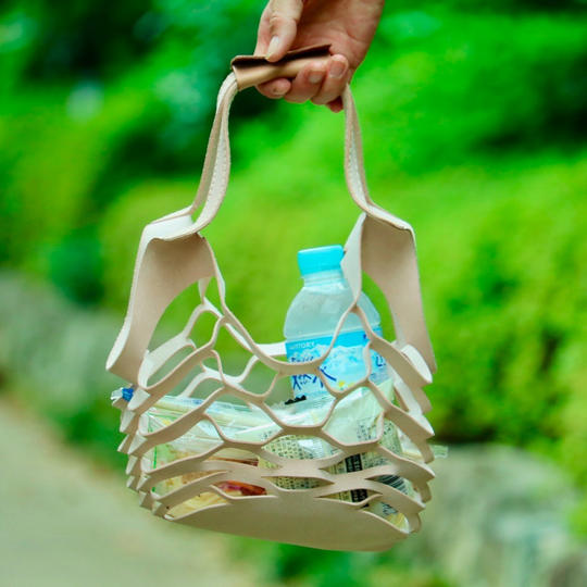《早割》持ち手のカラーを選べる！床革のテイクアウトBAG