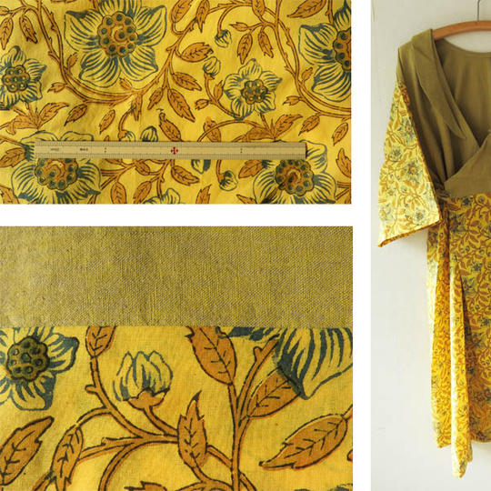 フルセット　　ジパン（黄色い水仙）+つけ衿+半襟+ポストカード+カタログ