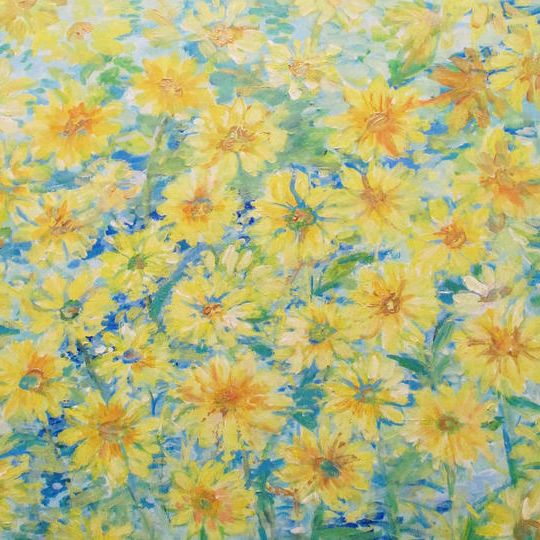 原画【希望を創るひまわり】