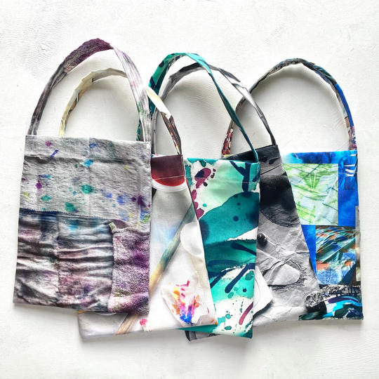 【Creema SPRINGS 限定テキスタイルデザイン】ミニバッグ