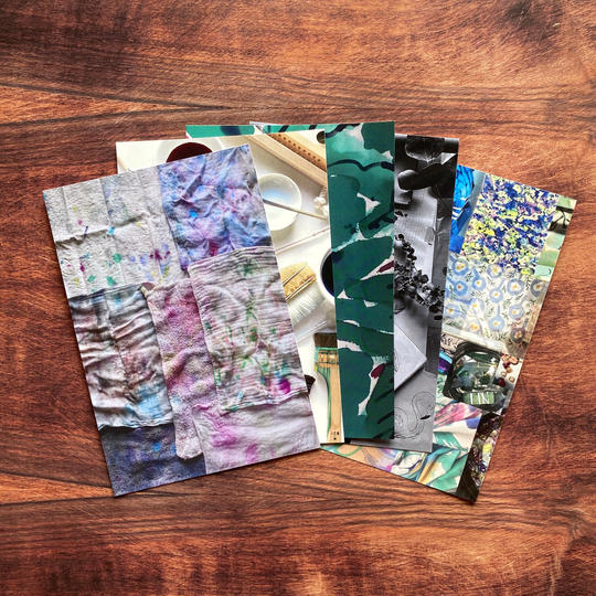 【Creema SPRINGS 限定テキスタイルデザイン】ポストカード５枚セット