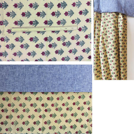 ★フルセット★ジパン(海老茶色の世にも珍しい水仙の行列)+ジパンカタログ+ポストカード+つけ衿+半襟