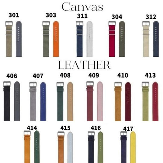 【オプションリワード】付け替え用のキャンバスベルト1本