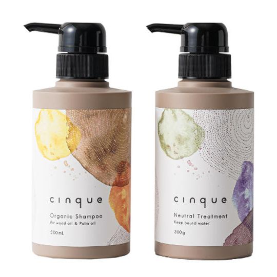 【特割15％OFF / 限定10セット】cinque Shampoo & Treatment セット