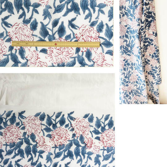 ★フルセット★ジパン(赤い輪郭で描かれた花が印象的なジパン)+ジパンカタログ+ポストカード+つけ衿+半襟