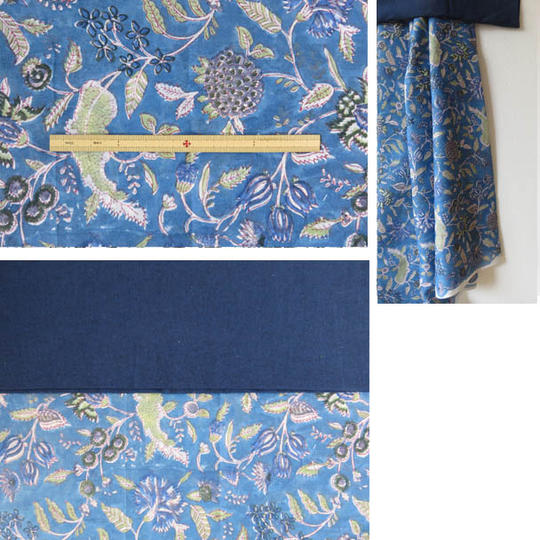 ★ジパンとつけ衿のセット★ジパン（闇に咲く花）とつけ衿