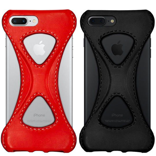 グッドデザイン賞受賞！Palmo GL RED or BLACK　(iPhone SE2020/8/7～5)