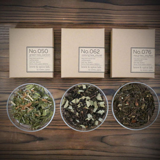 3種の日本茶ブレンドスパイスティー＋EC Shop用 20%OFFクーポン