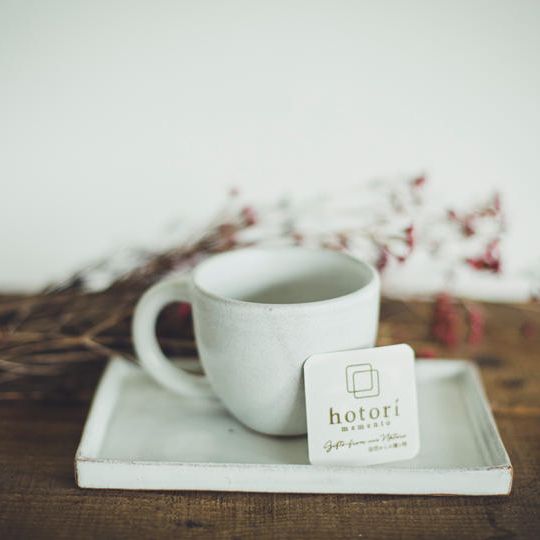 大人気！陶器のマグカップ& 角プレート(S)セット + スタジオ撮影料金10%OFFクーポン + 心を込めたお礼メール