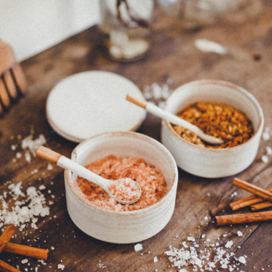 陶器のスパイスケース + スタジオ撮影料金10%OFFクーポン + 心を込めたお礼メール