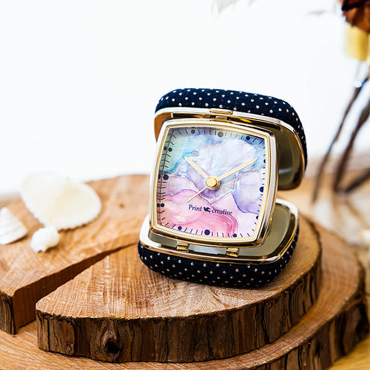 【限定10点】アートクロック「マーブル・スウィート」｜Creema SPRINGS限定