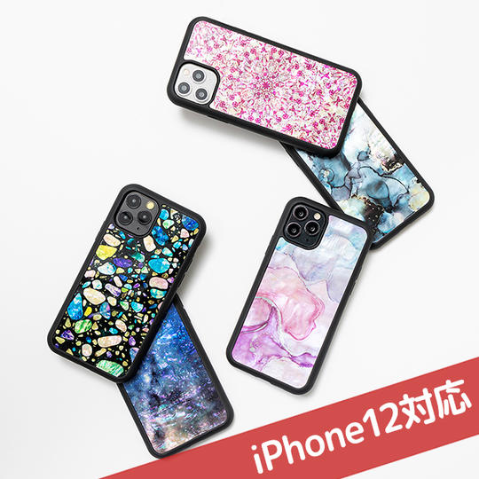 螺鈿アートスマホケース | iPhone&Galaxy対応　CreemaSPRINGS限定　選べる６アート