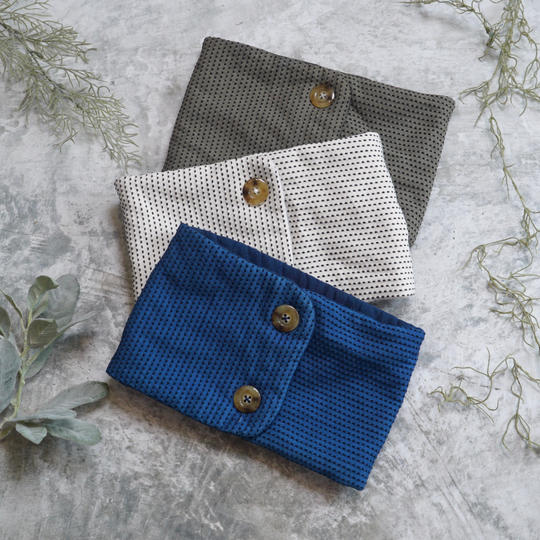 一本刺し子マフラー/三河木綿刺し子織 CreemaSPRINGS 限定カラー