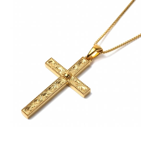 【STYLE ON STAGE】シルバー925ネックレス ベネチアンチェーン40cm付！(ゴールド)