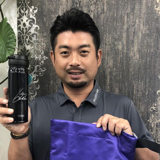 青木功会長のお礼状+池田勇太選手のグッズ抽選権利付き
