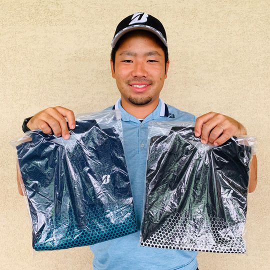 青木功会長のお礼状+比嘉一貴選手のグッズ抽選権利付き