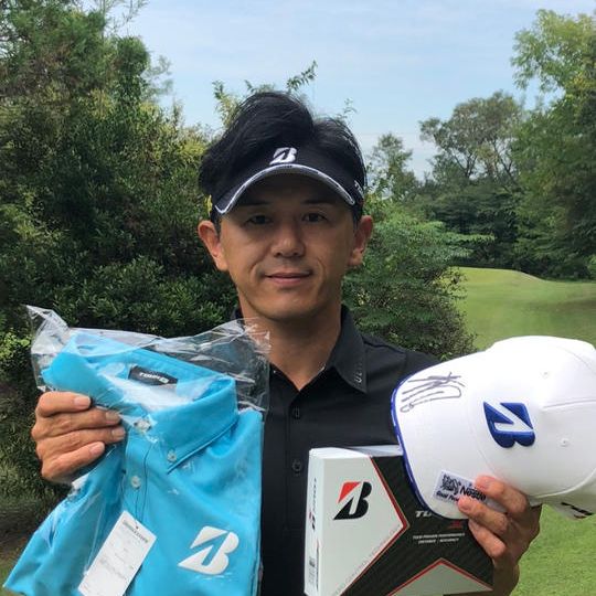 青木功会長のお礼状+近藤智弘選手のグッズ抽選権利付き
