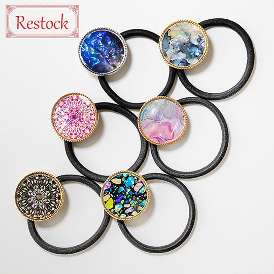 【追加】螺鈿アートヘアゴム｜Creema SPRINGS限定 選べる６アート