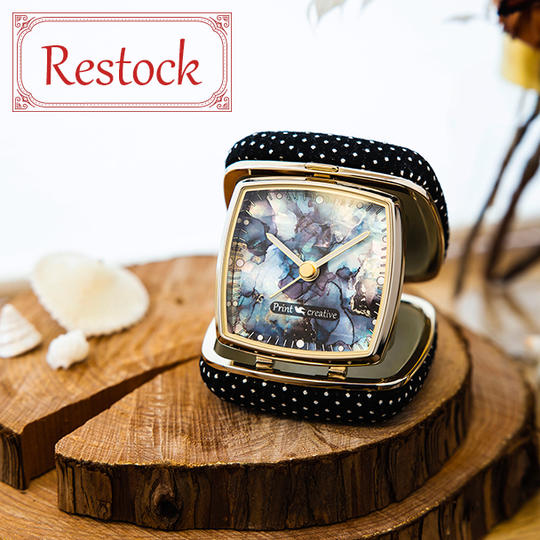 【再追加】アートクロック「マーブル・モード」｜Creema SPRINGS限定