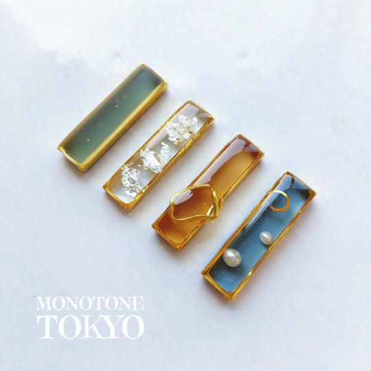 【セット割】Brass Hand Hook ＆ 4種類から選べるアクセサリー（アシンメトリー）