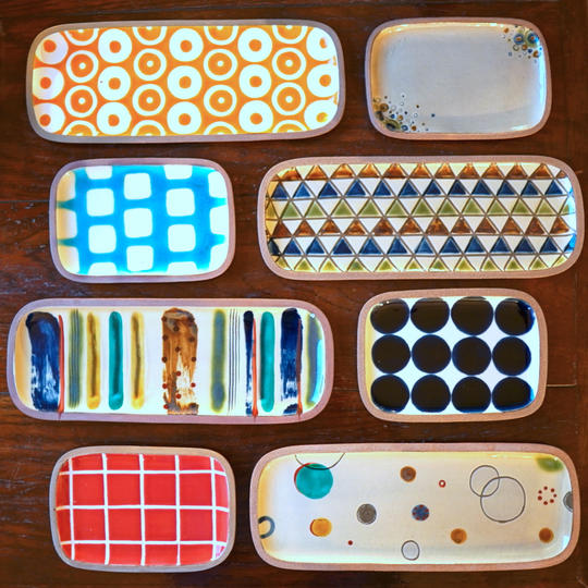 角皿　小4枚＋長4枚セット