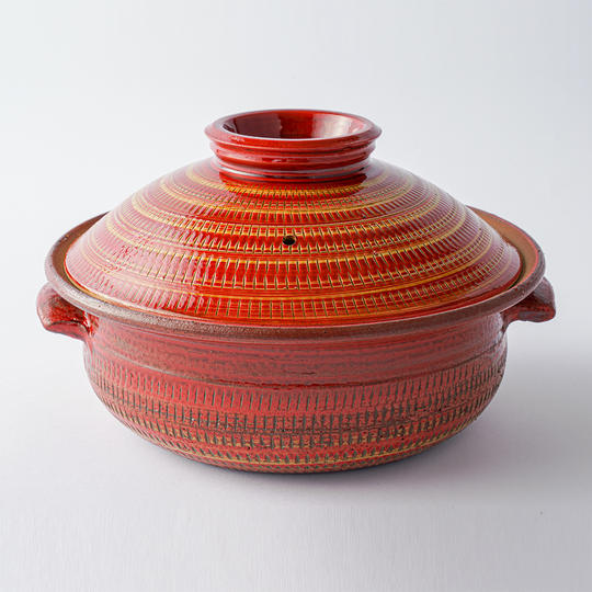 紅彩とびかんな土鍋