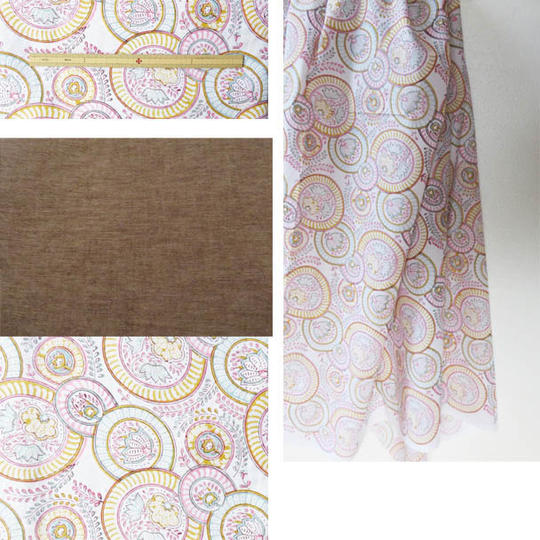 フルセット★ジパン（柄87）と半襟、つけ衿、ポストカード、カタログのセット