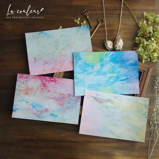 ポストカード（painting）4枚セット