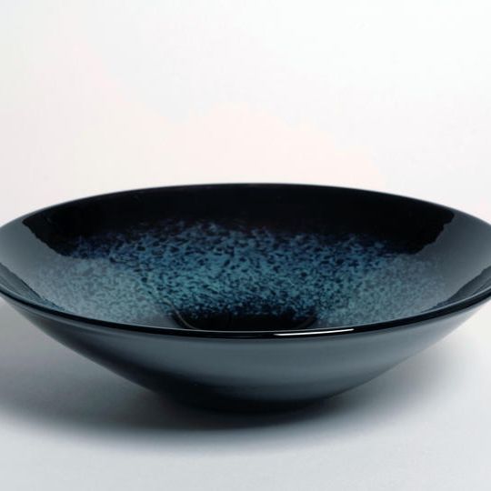 【名入れ可】新・小樽焼 蓮葉氷 ボウル大