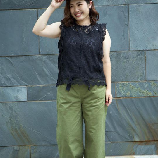 【ご好評につき追加】プラスサイズベイカーパンツ